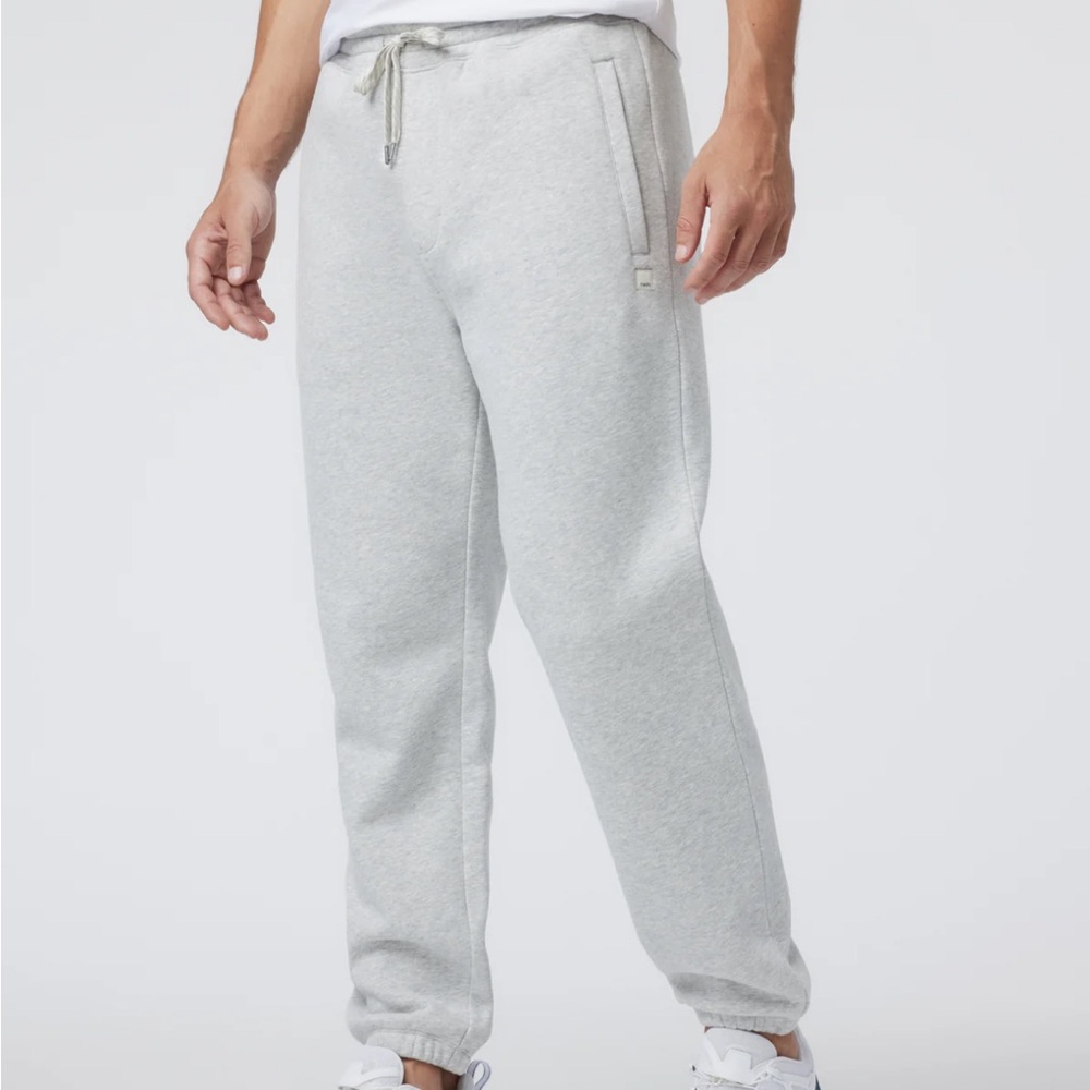 Men's Vuori Seaside Sweatpants light heather grey large regular